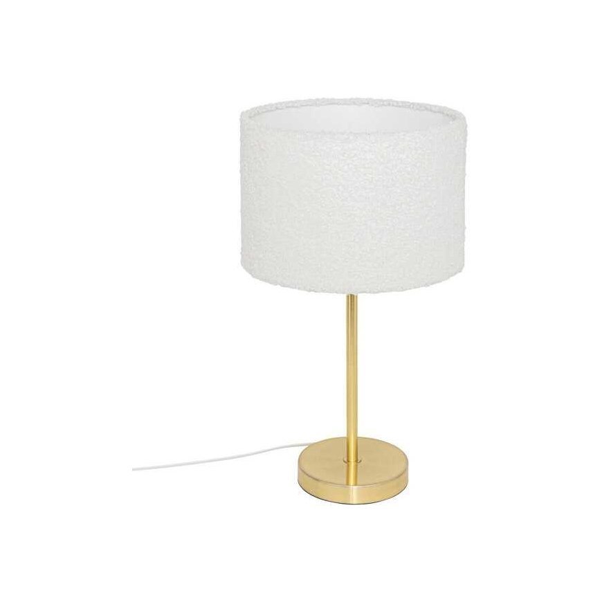 Table lamp with shade TINA, height 49 cm