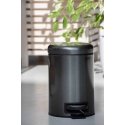 LEMAN bathroom basket, anthracite matt, 3 L, WENKO LEMAN bathroom basket, anthracite matt, 3 L, WENKO