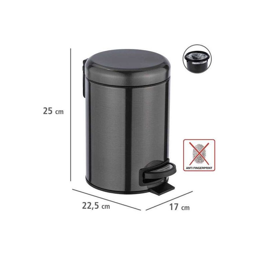 LEMAN kylpyhuonekori, antrasiittimatta, 3 L, WENKO – 5