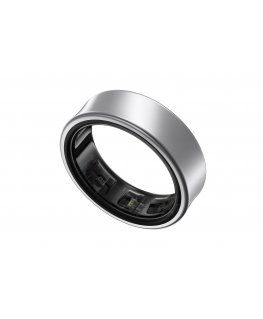 Samsung Galaxy Ring viedais gredzens, titāna sudraba, izmērs 12