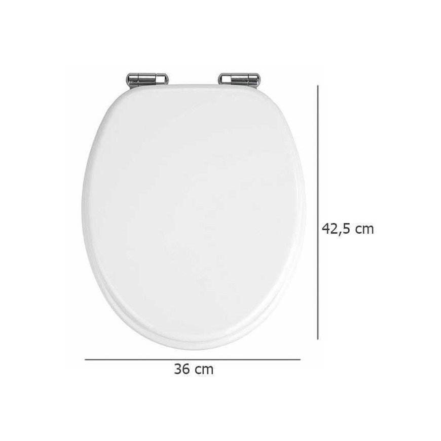 Weko WC-istuin Urbino valkoinen, Easy Close MDF – 5