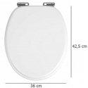 Weko WC-istuin Urbino valkoinen, Easy Close MDF Weko WC-istuin Urbino valkoinen, Easy Close MDF