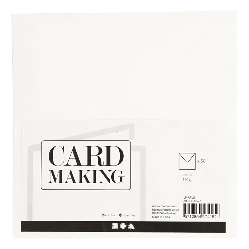 Focus Envelope 160x160 Raw White 120g 50 pcs – 3