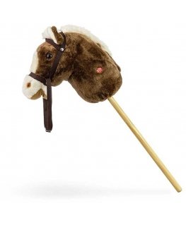 Milly Mally Hobby Stick Horse Tummanruskea