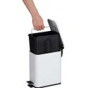 Zeller Bathroom waste bin with pedal, 5 liters