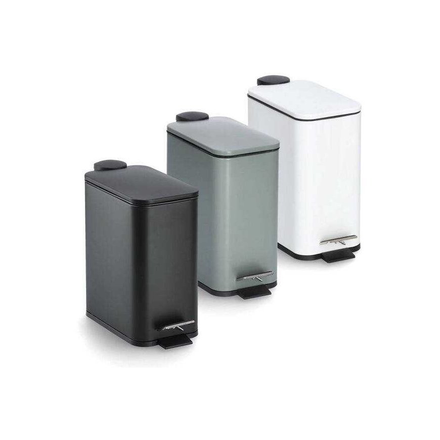 Zeller Bathroom waste bin with pedal, 5 liters – 5