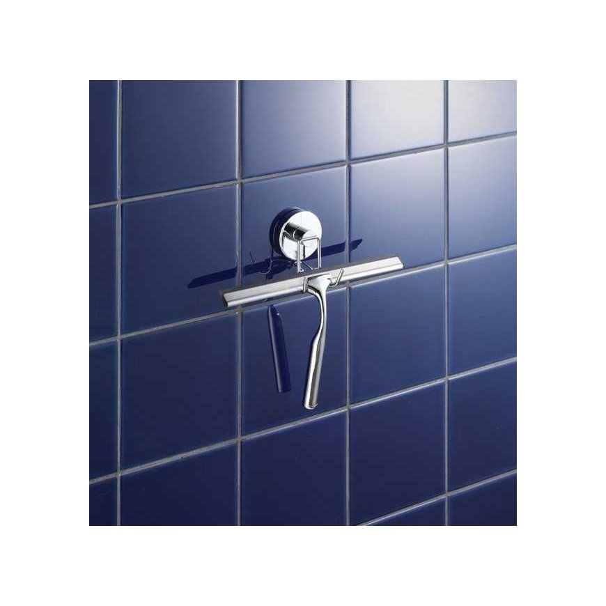 WENKO 20877100 Vacuum-Loc vonios valytuvas, metalas, plienas, 25 x 21,5 x 6 cm, chromas – 2