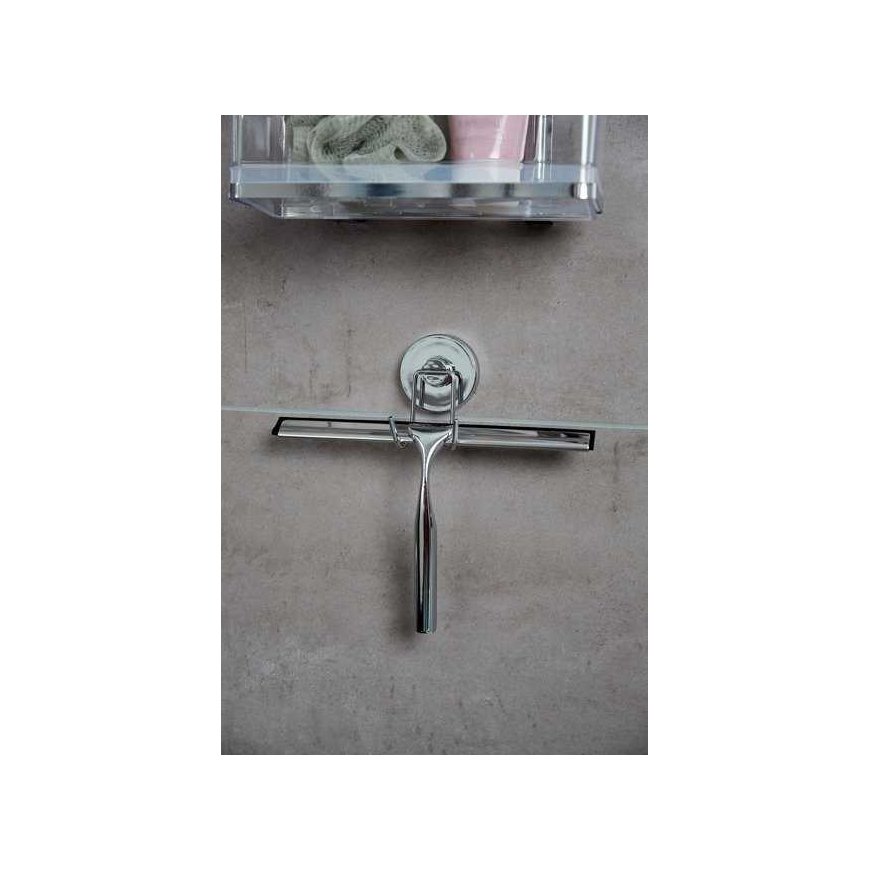 WENKO 20877100 Vacuum-Loc vonios valytuvas, metalas, plienas, 25 x 21,5 x 6 cm, chromas – 3