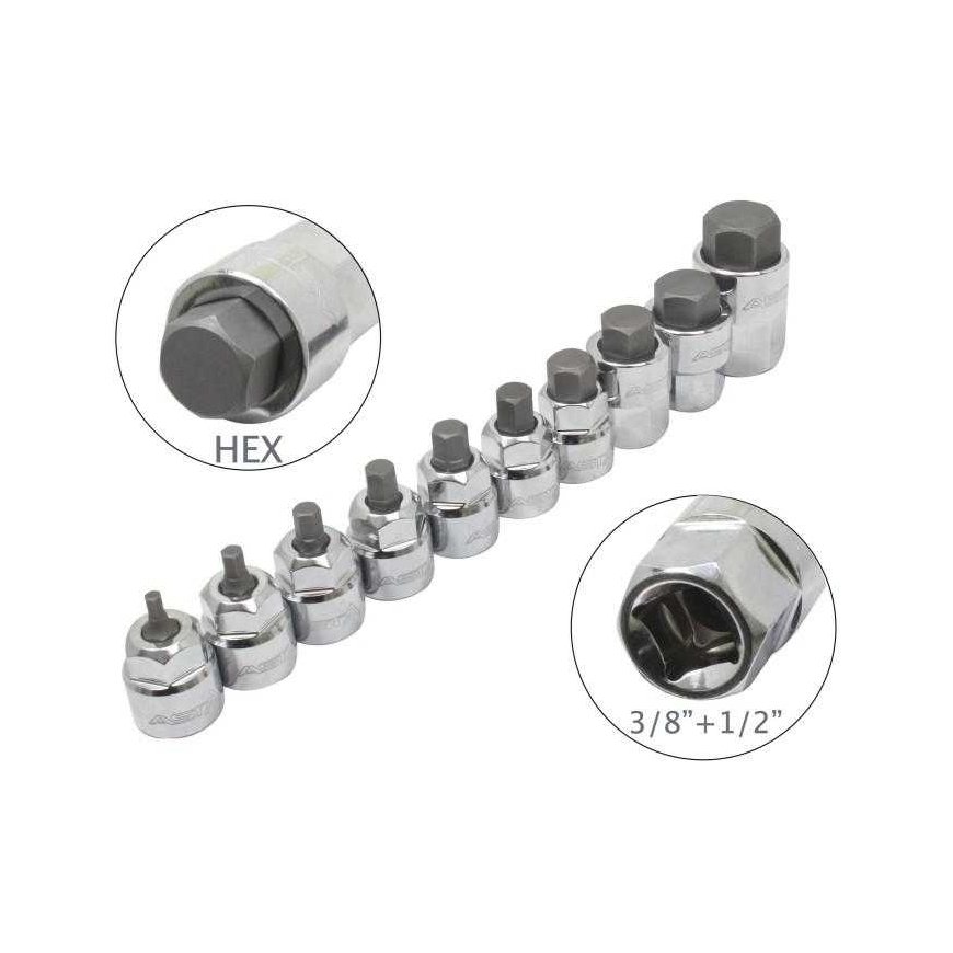 Mik-Bud Mikołaj Beżyk ASTA LOW PROFILE SOCKETS – HEX 3/8" – 1/2" ON RAIL