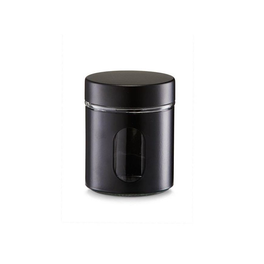 ZELLER Storage container, glass, covered with