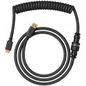 Glorious GMMK Coiled Cable Phantom Juodas, Spiralkabel, USB-C/USB-A - juodas Glorious GMMK Coiled Cable Phantom Juodas, Spiralkabel, USB-C/USB-A - juodas