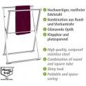 Rankšluostis & Clothes rack, LAVA, Stainless Steel, WENKO Rankšluostis & Clothes rack, LAVA, Stainless Steel, WENKO