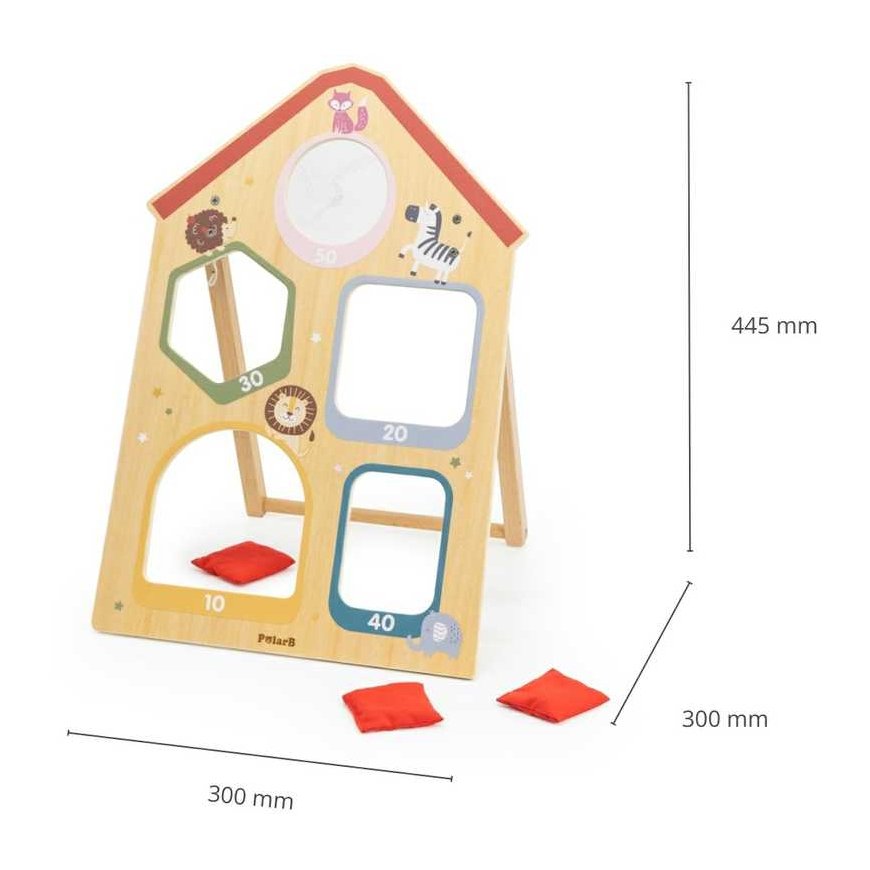Viga 44272 PolarB Arcade game - throw at the target – 4