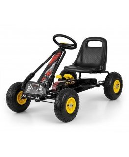 Milly Mally Thor Black Pedal Go-Kart