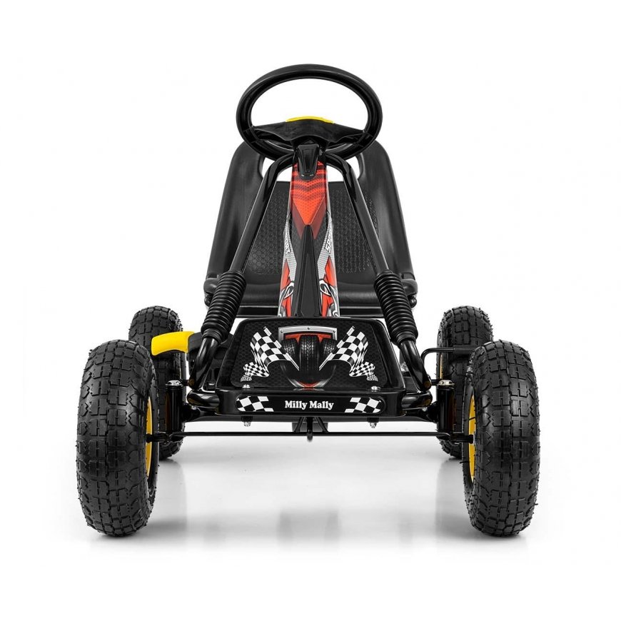 Milly Mally Thor Juodas pedalinis gokartas – 2