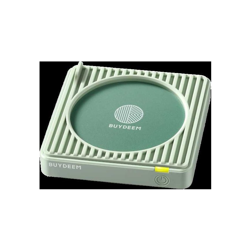 BUYDEEM Muki/kahvinlämmitin, malli OA2001, väri Cozy Greenish – 2