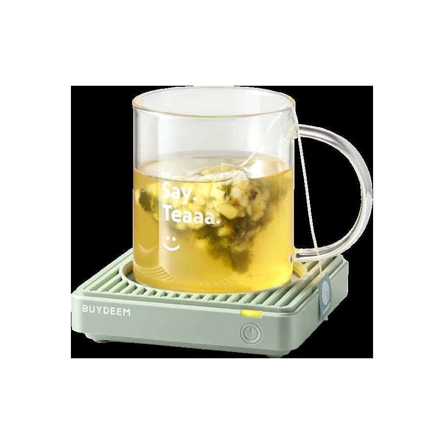 BUYDEEM Mug/coffee warmer, modelis OA2001, color Cozy Greenish – 5