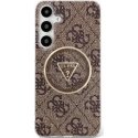 Etui Guess 4G Glitter Triangle Buttons MagSafe do Samsung Gal Etui Guess 4G Glitter Triangle Buttons MagSafe do Samsung Gal