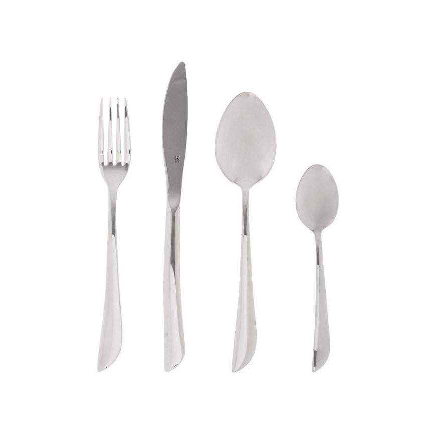 Steel Kitchen cutlery, a set of