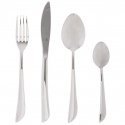 Steel Kitchen cutlery, a set of 24 stainless steel items that are an indispensable element of kitchen equipment Steel Kitchen cutlery, a set of 24 stainless steel items that are an indispensable element of kitchen equipment