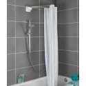12-arm shower curtain rod, stainless steel, WENKO 12-arm shower curtain rod, stainless steel, WENKO