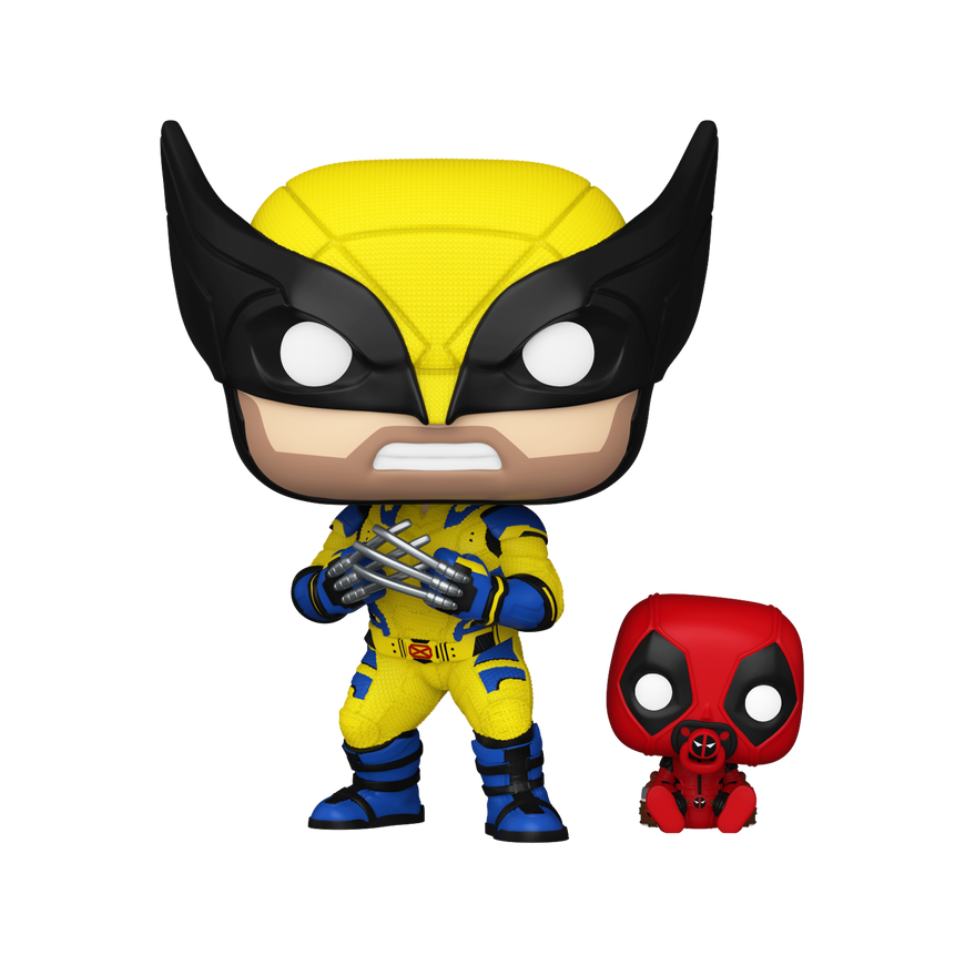 FUNKO POP! Vinyl Figure: Marvel: Deadpool & Wolverine - Wolverine w/ Babypool – 2