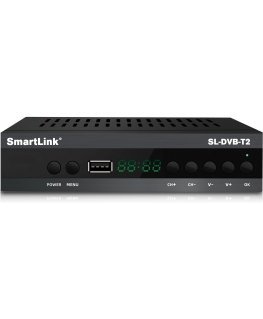 Smartlink SL-DVB-T2/C tallentava digiboksi antenni- ja kaapeliverkkoihin