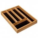 Bamboo Cutlery Organizer, 5 compartments, bamboo filling Bamboo Cutlery Organizer, 5 compartments, bamboo filling