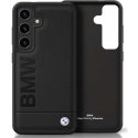 Case BMW Leather Big Wordmark for Samsung Galaxy S25+ black Case BMW Leather Big Wordmark for Samsung Galaxy S25+ black