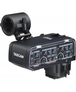 Tascam CA-XLR2d-C XLR Microphone Adapter, Canon Kit