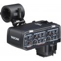 Tascam CA-XLR2d-C XLR Microphone Adapter, Canon Kit