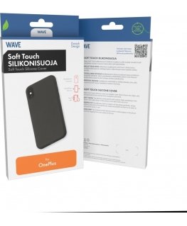 Wave Soft Touch Silicone protector, OnePlus Nord CE4 Lite, black