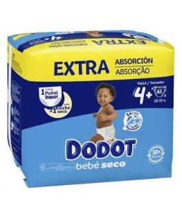 Pa?al Dodot T4 Extra 62 Uds