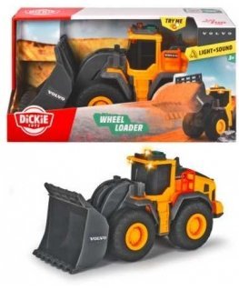 Dickie Toy Bulldozer with Lights and Sounds, Yellow