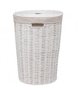 5five Simply Smart Round Laundry Basket, 40 l
