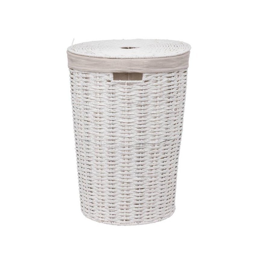 5five Simply Smart Round Laundry Basket, 40 l