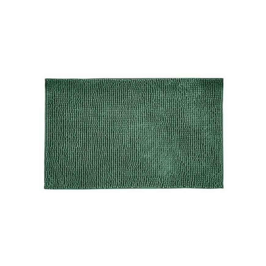Bath mat green, polyester, 80 x 50 cm, Allstar
