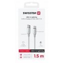 Swissten Textile II USB-C - USB-C Data and Charching Cable 1.5m Swissten Textile II USB-C - USB-C Data and Charching Cable 1.5m