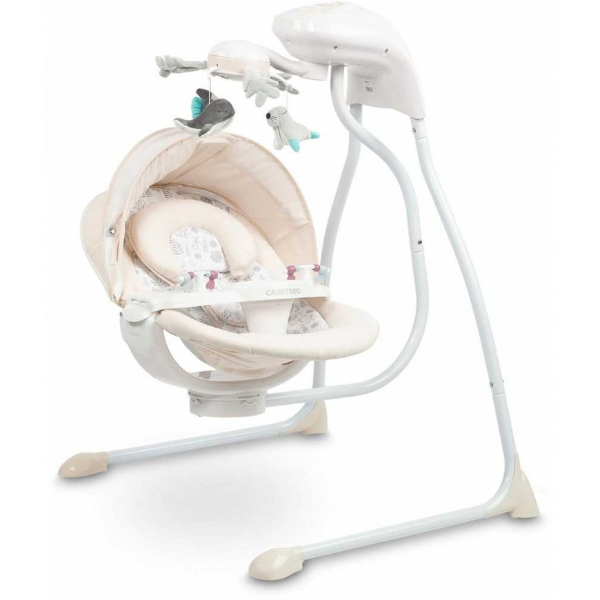 Caretero Raffi - electric swing | brownish-yellow – 5
