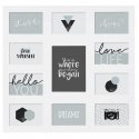 Photo frame Atmosphera Photo frames, collage, 11 elements, white, Atmosphera
