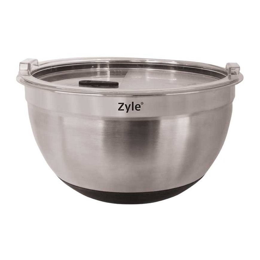 Bowl set Zyle ZY193MMB, stainless steel, with lids, 3 pcs. – 3