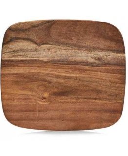 Zeller Acacia wood cutting board, 28 x 25 cm