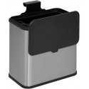 Steel ECO bio šiukšliadėžė su nerūdijančio plieno korpusu, 5 l Steel ECO bio šiukšliadėžė su nerūdijančio plieno korpusu, 5 l