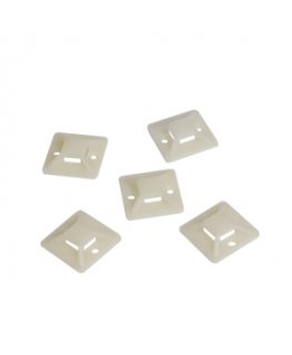 LogiLink KAB0042 kabeļa saites stiprinājums Bēšs ABS sintētika 100 pcs