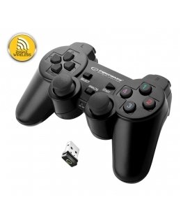 Esperanza EGG108K Gaming Controller Black USB 2.0 Gamepad Analogue / Digital PC, Playstation 3