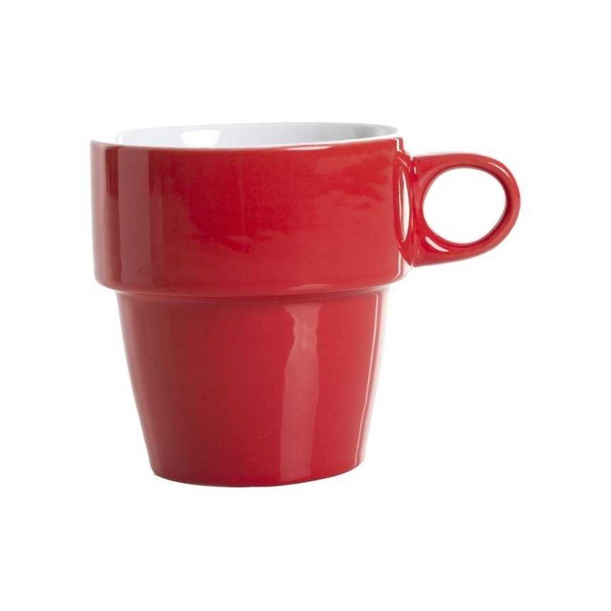 Dekoracja Domu 6 spalvotų kapučino puodelių rinkinys + metalinis stovas – 5