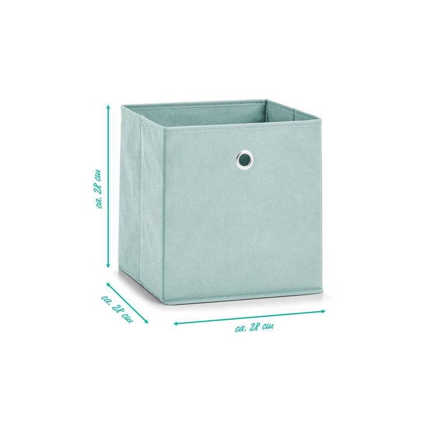Fleece Box made of wool, textile box for storing things, organizer for the room and living room. – 2