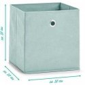 Fleece Box made of wool, textile box for storing things, organizer for the room and living room. Fleece Box made of wool, textile box for storing things, organizer for the room and living room.