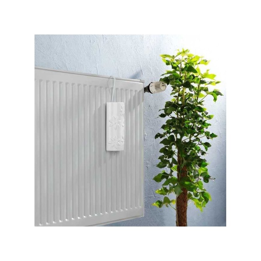 Radiator humidifier, ceramic, white flowers, WENKO – 2