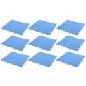 KOOPMAN Foam puzzle mat, EVA, 9 pieces, blue KOOPMAN Foam puzzle mat, EVA, 9 pieces, blue